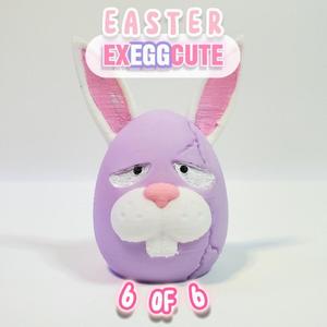 Easter Bunny Exeggcute [6 OF 6] Seasonal Pokemon Fan Art Holiday Decoration Set
