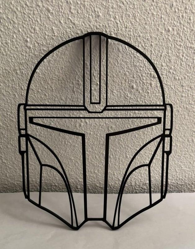 Mandalorian Wall Art