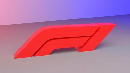 Formula 1 Logo – 3D Freestanding F1 Logo