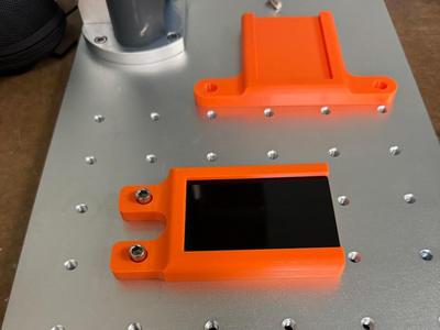 business card laser  jig