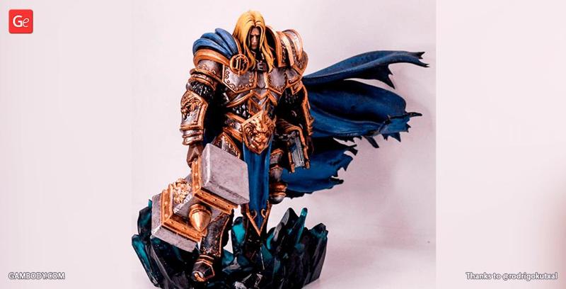 Arthas 3D Printing Figurine | Assembly