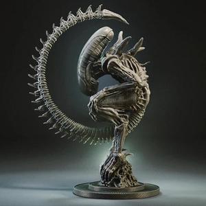 Alien Birth 3D Printing Figurine | Assembly