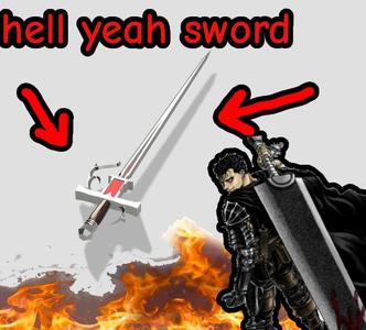Hell Yeah sword