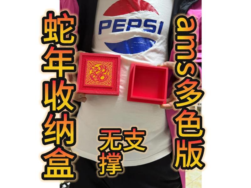 Year of the Snake Storage Box – 2025 Wang Defu Works 22