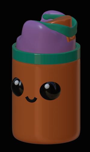 Paula the Owala Clicker Fidget and Keychain
