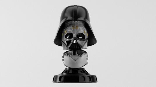 Darth Vader ep6 Helmet Reveal for 3d print