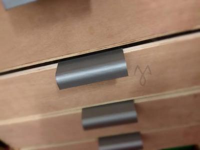 Superfast Modern Drawer Pull (vase mode)