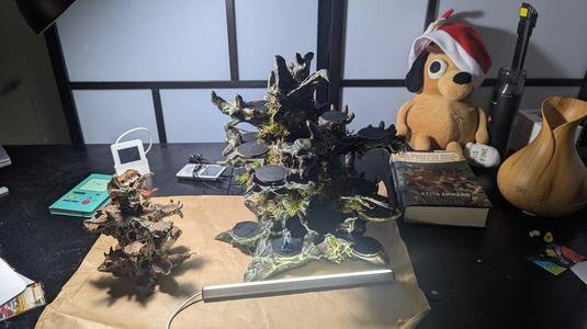 Gargantuan Gulthias Tree Blight / Wintersplinter / Model Stand (DND / TTRPG)