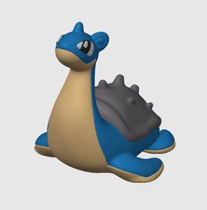 Lapras Pokemon (No support, 3mf included)