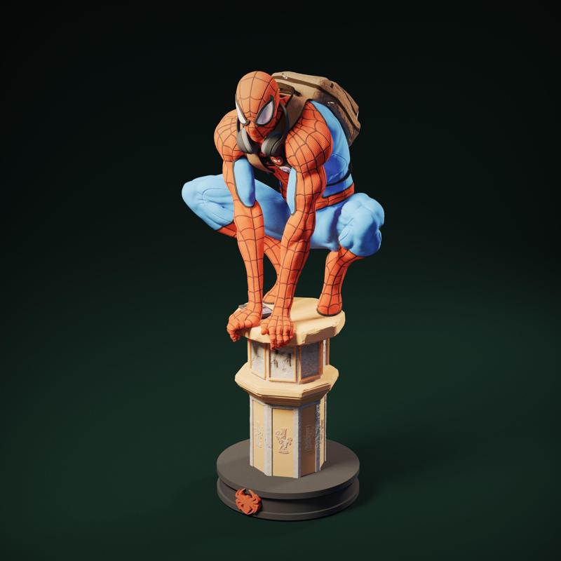 Spider-Man spider – man statue