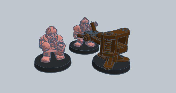 Dwarf Ballista 10mm Scale