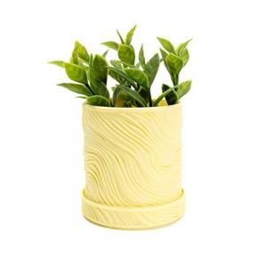 Organic Swirl Planter Round