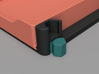 Boxes connection (Versatile Stackable Storage Box System)