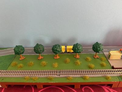 “z-slat“ 01 Street / Empty layout (z-scale)