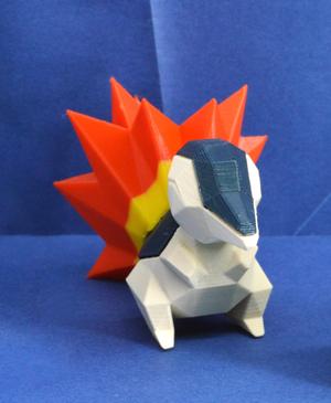 Cyndaquil Low Poly