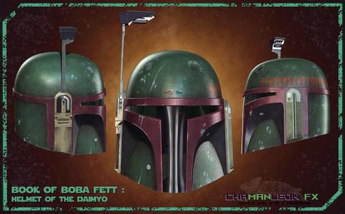 Book of Boba Fett Daimyo Mandalorian Helmet Cosplay