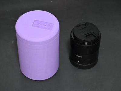 Camera Capsule – Suitable for lenses with a body diameter of 67mm or less – Mingjing AF56MMF1.8 lens – The model can be scaled to adjust