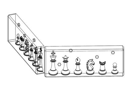 2 Part Chess Mold