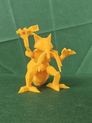 Alakazam Low Poly