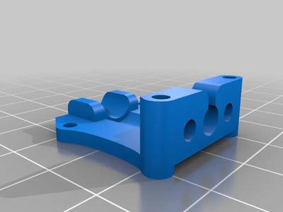 FETtec Spike Absorber Mount (w/ Optional Antenna Mount) (ImpulseRC Apex)