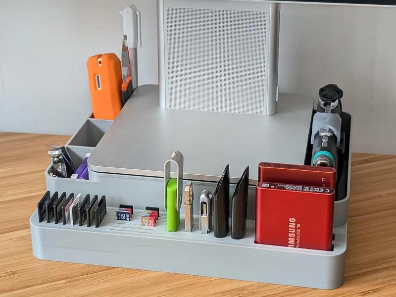 Monitor Base and Desk Organizer