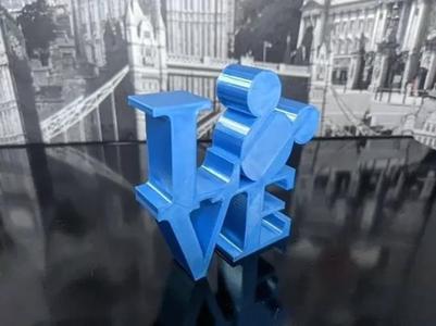 Mickey Disney inspired Love sculpture