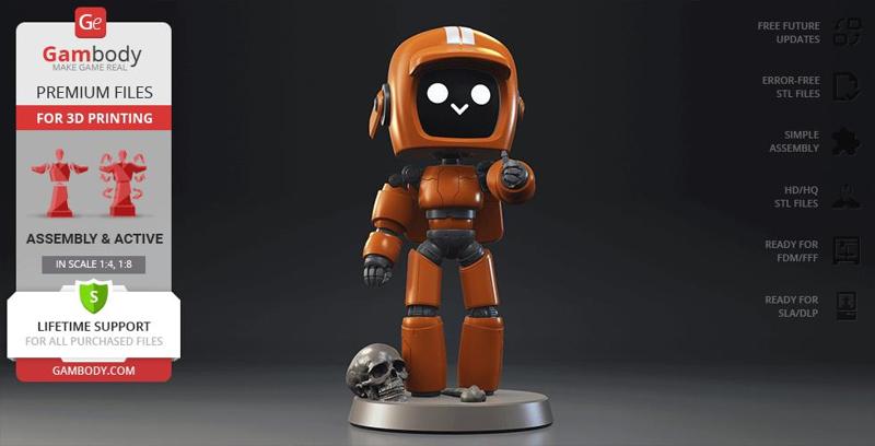 K-VRC 3D Printing Model | Assembly + Active