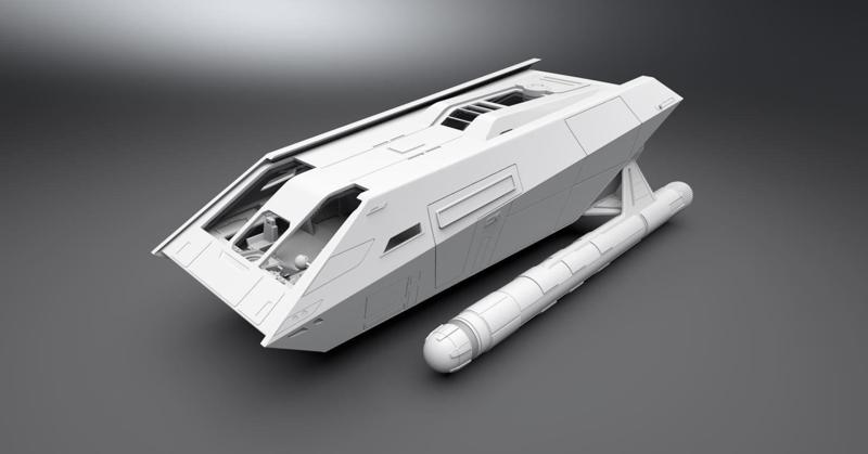 SNW Galileo Shuttle scale model