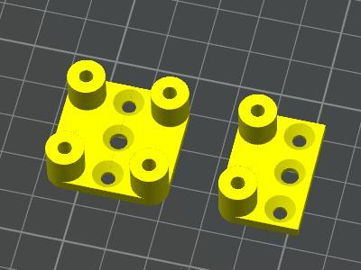 Infinitely Splicable Pegboard Seamless Nail Combination