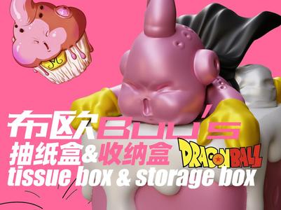 Dragon Ball Z Majin Buu Tissue Box & Storage Case