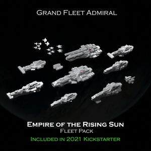 SCI-FI Ships Fleet Pack – Empire of the Rising Sun – Presupported