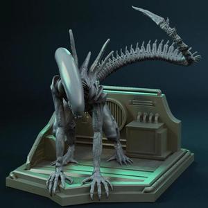 Xenomorph Sewer Escape STL files for 3D Printing | Assembly Model