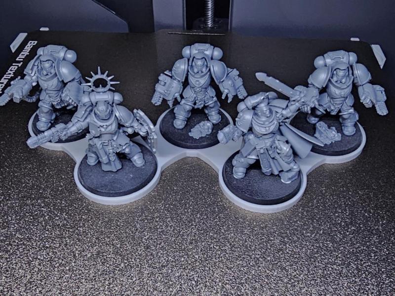 Warhammer 40k Squad movement tray 5x40mm