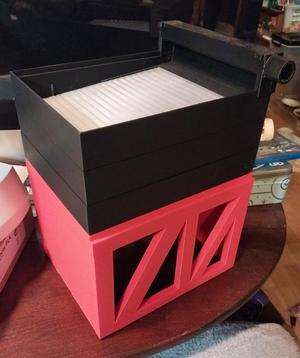 Sturdy and Stackable Riser for Mini Sluice box