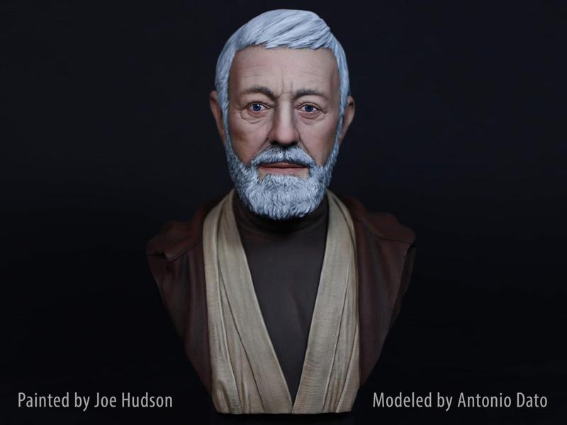 Alec Guinness Obi-Wan Kenobi Bust Printable 3D model