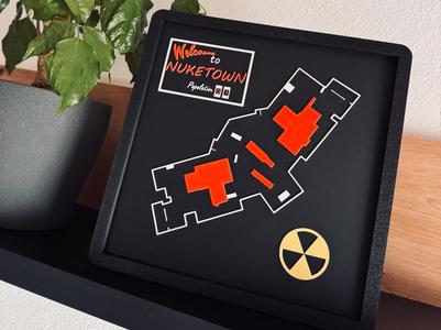 Call of Duty Nuketown Map