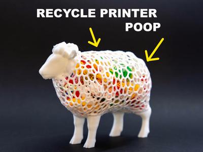 easter pop recycling sheep