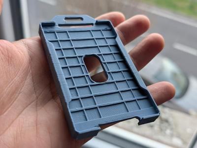 Slip-in Double Side Vertical Badge Card Holder