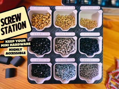 Mini Hardware Organizer – The Screw Station