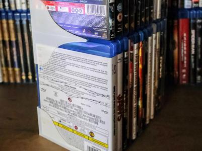 Slim Blu-Ray rack