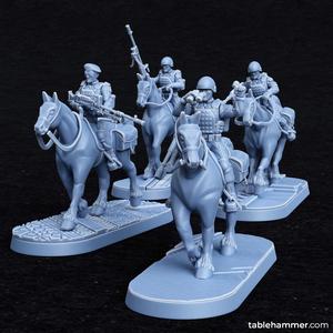 Horse Marines (modern human cavalry military)