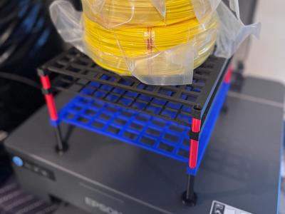 Strong stackable and modular storage racks