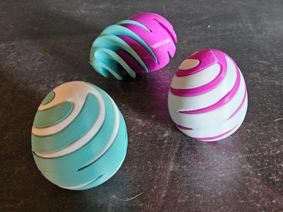 Easter Egg spiral fidget