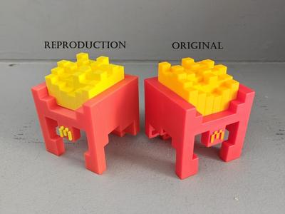 Minecraft Fries Helmet Mc donald’s