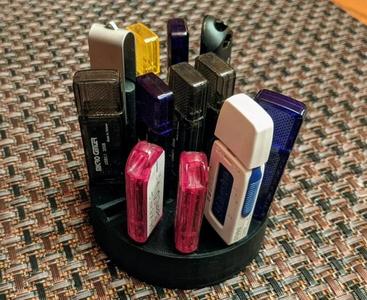 USB Drive Storage Turntable – Gridfinity option