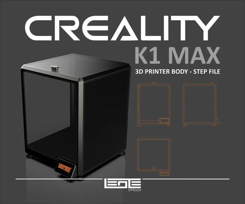 CREALITY K1max – 3D MODEL