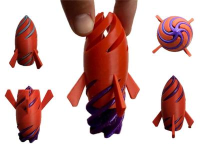Rocket Spiral Passthrough Fidget