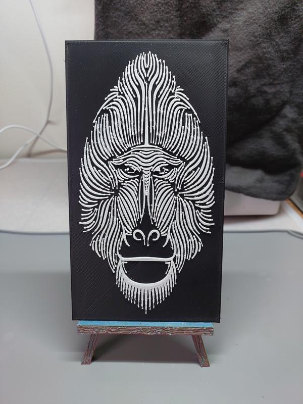 Baboon Portrait 1