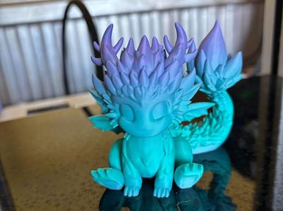 Forrest Dragon Figurine 
