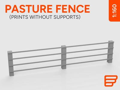 Pasture Fence (N Scale)   